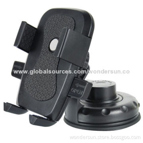 Universal Car Mount with Washable PU Suction Cup for Cellphones